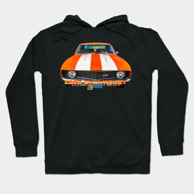 1969 Chevrolet Camaro Z28 Sport Coupe Hoodie by Gestalt Imagery